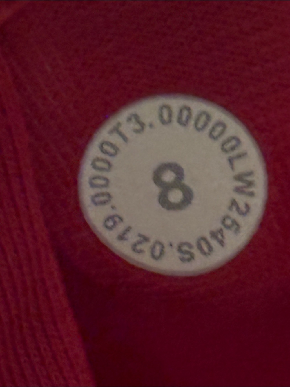 lululemon athletica Hot Pink Crossback Sports Bra size 8 - Picture 5 of 5
